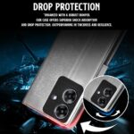 Shock Proof Flip Cover Back Case for Realme Narzo N61 | Magnetic Wallet Leather Case with Stand - Image 6