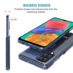 Transparent Back Case Cover for Samsung Galaxy M33 5G | Full Device & Camera Protection Shockproof TPU Silicone Back Cover Case Transparent - Image 5