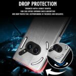 Shock Proof Flip Cover Back Case for Nothing Phone 2A 5G | Magnetic Wallet Leather Case with Stand - Image 4