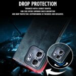 Shock Proof Flip Cover Back Case for Infinix Smart 9 Hd | Magnetic Wallet Leather Case with Stand - Image 4