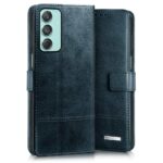 Shock Proof Flip Cover Back Case for Samsung Galaxy M55 5G | Magnetic Wallet Leather Case with Stand - Image 4