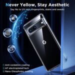 Crystal Clear Transparent Back Case Cover for Google Pixel 7 | Full Device & Camera Protection Shockproof TPU | Flexible Silicone Back Cover Case Transparent - Image 3