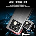 Shock Proof Flip Cover Back Case for Infinix Note 40 Pro | Magnetic Wallet Leather Case with Stand - Image 4