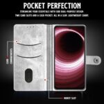 Shock Proof Flip Cover Back Case for Vivo T3X 5G | Magnetic Wallet Leather Case with Stand - Image 6