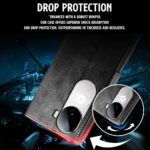 Shock Proof Flip Cover Back Case for Iqoo Z9S 5G | Magnetic Wallet Leather Case with Stand - Image 5