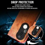 Shock Proof Flip Cover Back Case for Vivo T4 Ultra | Magnetic Wallet Leather Case with Stand - Image 4