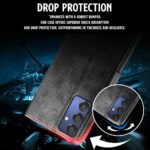 Shock Proof Flip Cover Back Case for Samsung Galaxy A15 5G | Magnetic Wallet Leather Case with Stand - Image 8