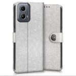 Shock Proof Flip Cover Back Case for Motorola Moto G34 5G | Magnetic Wallet Leather Case with Stand - Image 4