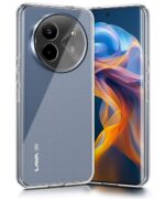 Transparent Back Cover Case for Lava Bold 5G | Raised Bumps for Full Device & Camera Protection Shockproof TPU Silicone Back Case Mobile Cover Transparent - Image 2