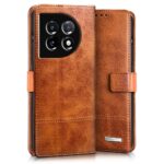 Shock Proof Flip Cover Back Case for 1+ Oneplus 11 5G | Magnetic Wallet Leather Case with Stand - Image 2