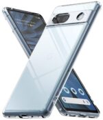 kelpuj Crystal Clear Transparent Back Case for Compatible with Google Pixel 7A | Shockproof TPU Silicone Cover | Full Body & Camera Protection Transparent