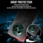 Shock Proof Flip Cover Back Case for Realme Narzo 70 | Magnetic Wallet Leather Case with Stand - Image 8