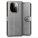 Shock Proof Flip Cover Back Case for Iqoo Z9S Pro 5G | Magnetic Wallet Leather Case with Stand - Image 4