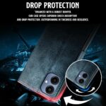 Shock Proof Flip Cover Back Case for Samsung Galaxy A06 | Magnetic Wallet Leather Case with Stand - Image 6