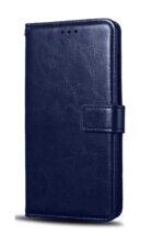 Shock Proof Flip Cover Back Case for Vivo U20 | Magnetic Wallet Leather Case with Stand - Image 2