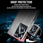 Shock Proof Flip Cover Back Case for Oppo A59 5G | Magnetic Wallet Leather Case with Stand - Image 5