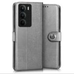 Shock Proof Flip Cover Back Case for Realme C75 5G | Magnetic Wallet Leather Case with Stand - Image 2
