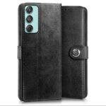 Shock Proof Flip Cover Back Case for Samsung Galaxy A55 5G | Magnetic Wallet Leather Case with Stand - Image 3