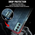 Shock Proof Flip Cover Back Case for Samsung Galaxy M14 5G | Magnetic Wallet Leather Case with Stand - Image 5