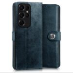 Shock Proof Flip Cover Back Case for Samsung Galaxy S25 Ultra 5G | Magnetic Wallet Leather Case with Stand - Image 2