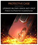 Shock Proof Back Case Mobile Cover for Samsung Galaxy A05S 5G | Galaxy M14 4G | Back Cover Case (Tough Armor | Hybrid PC + TPU | Ring Holder & in-Built Kickstand | Red) - Image 8