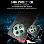 Shock Proof Flip Cover Back Case for Oppo F27 5G | Magnetic Wallet Leather Case with Stand - Image 8