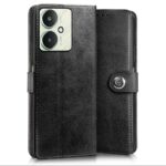 Shock Proof Flip Cover Back Case for Mi Redmi 13C 5G | Magnetic Wallet Leather Case with Stand - Image 2