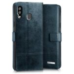 Shock Proof Flip Cover Back Case for Samsung Galaxy A20 | Magnetic Wallet Leather Case with Stand - Image 2