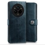 Shock Proof Flip Cover Back Case for Realme 14 Pro Plus 5G | Magnetic Wallet Leather Case with Stand - Image 2