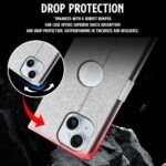 Shock Proof Flip Cover Back Case for Iphone 15 | Magnetic Wallet Leather Case with Stand - Image 8