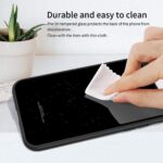 Luxury Mirror Bumper Back Tempered Glass Case All Angle Protection Full Mirror View Back Lightweight Matte Soft Back Case Cover for Apple iPhone XR - Black - Image 5