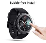 Edge to Edge Screen Protector Guard for Samsung Galaxy Watch/Gear S3 Frontier (Pack of 2)  Transparent - Image 3