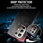 Shock Proof Flip Cover Back Case for Infinix Note 50X 5G | Magnetic Wallet Leather Case with Stand - Image 4