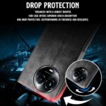 Shock Proof Flip Cover Back Case for Realme Narzo 60X 5G | Magnetic Wallet Leather Case with Stand - Image 6