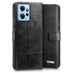 Shock Proof Flip Cover Back Case for Xiaomi Redmi Note 12 4G | Magnetic Wallet Leather Case with Stand - Image 4