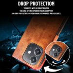 Shock Proof Flip Cover Back Case for Oppo A3X 5G | Magnetic Wallet Leather Case with Stand - Image 8