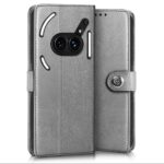 Shock Proof Flip Cover Back Case for Nothing Phone 2A 5G | Magnetic Wallet Leather Case with Stand - Image 2