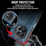 Shock Proof Flip Cover Back Case for 1+ Oneplus 12 5G | Magnetic Wallet Leather Case with Stand - Image 5