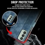 Shock Proof Flip Cover Back Case for Samsung Galaxy M13 4G | Magnetic Wallet Leather Case with Stand - Image 5