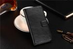Shock Proof Flip Cover Back Case for Realme C2 | Magnetic Wallet Leather Case with Stand - Image 2