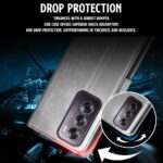 Shock Proof Flip Cover Back Case for Oppo Reno 12 5G | Magnetic Wallet Leather Case with Stand - Image 5