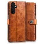 Shock Proof Flip Cover Back Case for Samsung Galaxy A26 5G | Magnetic Wallet Leather Case with Stand - Image 2