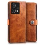 Shock Proof Flip Cover Back Case for Hmd Crest Max 5G | Magnetic Wallet Leather Case with Stand - Image 3