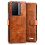 Shock Proof Flip Cover Back Case for Iqoo Z7 5G | Magnetic Wallet Leather Case with Stand - Image 2