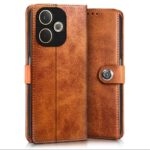 Shock Proof Flip Cover Back Case for Oppo A5 Pro 5G | Magnetic Wallet Leather Case with Stand - Image 2