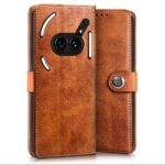 Shock Proof Flip Cover Back Case for Nothing Phone 2A | Magnetic Wallet Leather Case with Stand - Image 3