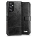 Shock Proof Flip Cover Back Case for Samsung Galaxy M15 5G Prime Edition | Magnetic Wallet Leather Case with Stand - Image 4