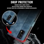 Shock Proof Back Case Mobile Cover for Realme 7 Pro (Armor | Hybrid PC + TPU | Full Protection with Ring Holder Kickstand | Carbon Black) - Image 5