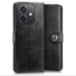 Shock Proof Flip Cover Back Case for Oppo A3X 5G | Magnetic Wallet Leather Case with Stand - Image 3