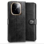Shock Proof Flip Cover Back Case for Iqoo Z9S Pro 5G | Magnetic Wallet Leather Case with Stand - Image 3